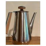 Vintage International Decorator Stainless Steel Coffee Pot