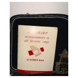 Vintage Oscar Schmidt Autoharp with Case and Booklet