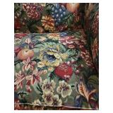 Floral Patterned Full-Size Sofa with Matching Cushions
