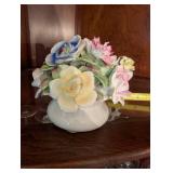 Group including Floral Porcelain Flower Arrangements by Royale Stratford