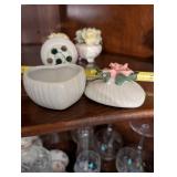 Group including Floral Porcelain Flower Arrangements by Royale Stratford