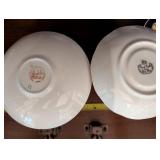 Collection of Vintage Porcelain and Bone China Teacups and Saucers