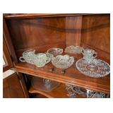 Collection of Crystal Cut Glass Dishes and Bowls
