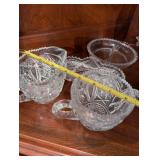 Collection of Crystal Cut Glass Dishes and Bowls