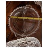 Collection of Crystal Cut Glass Dishes and Bowls