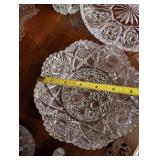Collection of Crystal Cut Glass Dishes and Bowls
