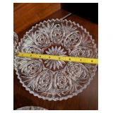 Collection of Crystal Cut Glass Dishes and Bowls