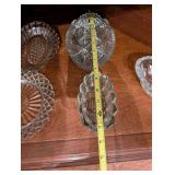 Set of 6 Elegant Crystal Glass Bowls Assortment