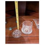 Collection of Glass Tableware with Bowls, Plates, and Accessories