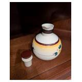 Vintage Vernonware California Ceramic Pitcher with Floral Design