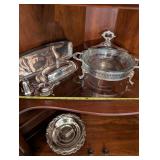 Collection of Silver-Plated Tableware and Serving Items