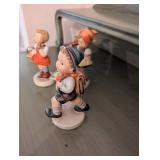 Set of 3 Goebel Hummel Figurines with Children and Geese