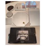 Set of Unique Decorative Mirror Table Settings