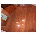 Knob Creek Fine Furniture Oval Dining Table with 4 Chairs