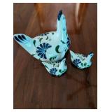 Dansk Porcelain Bird Figurine Set - 3 Pieces