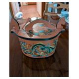 Handcrafted Wooden Norwegian Tine Box by Lane Doerring - ANNO 2017