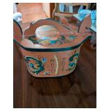 Handcrafted Wooden Norwegian Tine Box by Lane Doerring - ANNO 2017