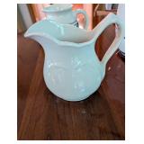 Collection of 4 Vintage Ceramic Pitchers and Creamer