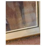 Framed Robert V. Mann Artwork 