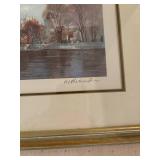 Framed Limited Edition Print of Windsor Castle by M. Kenward