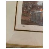 Framed Limited Edition Print of Windsor Castle by M. Kenward