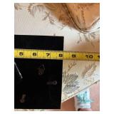 Pair of Framed Artwork - Nature Sketch and Abstract Design