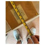 Pair of Framed Artworks Featuring Beach and Children Themes