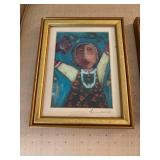 Pair of Framed Elaine Rose Lanoue Paintings