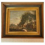 Framed Painting Signed 