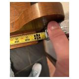 Vintage Wooden Console Table with Drawer