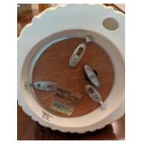 Vintage Enesco Wedding Cake Topper Music Box