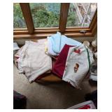 Collection of Assorted Tablecloths and Linens