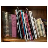 Collection of Classic Literature and Christmas-Themed Books