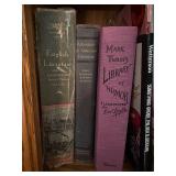 Collection of Classic Literature and Christmas-Themed Books