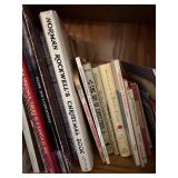 Collection of Classic Literature and Christmas-Themed Books