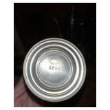 Vintage Pewter Tea Set with Tray and Accessories