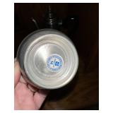 Vintage Pewter Tea Set with Tray and Accessories