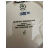 Collection of B&G and Royal Copenhagen Christmas Plates
