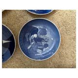 Collection of B&G and Royal Copenhagen Christmas Plates