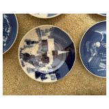 Collection of B&G and Royal Copenhagen Christmas Plates