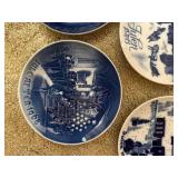 Collection of B&G and Royal Copenhagen Christmas Plates