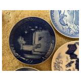 Collection of B&G and Royal Copenhagen Christmas Plates