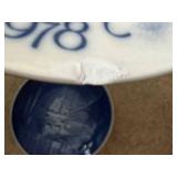 Collection of B&G and Royal Copenhagen Christmas Plates