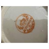 Collection of 13 Vintage Floral Porcelain Mugs from Germany and England