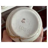 Collection of 13 Vintage Floral Porcelain Mugs from Germany and England