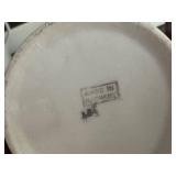 Collection of 13 Vintage Floral Porcelain Mugs from Germany and England