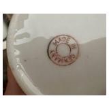 Collection of 13 Vintage Floral Porcelain Mugs from Germany and England