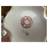 Set of 11 Vintage Porcelain Sentiment Cups & Figurine