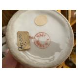 Set of 11 Vintage Porcelain Sentiment Cups & Figurine