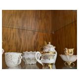 Collection of Antique and Vintage Porcelain Tea Set Pieces